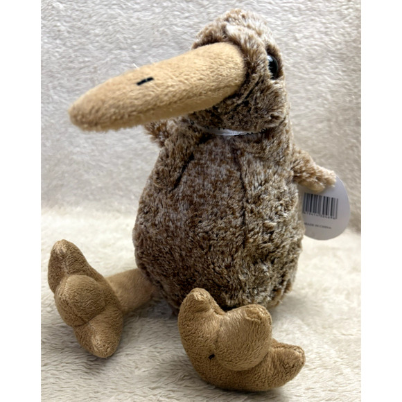 Prokiwi New Zealand Brown KIWI BIRD Stuffed Animal Plush 8.5" - Picture 1 of 7